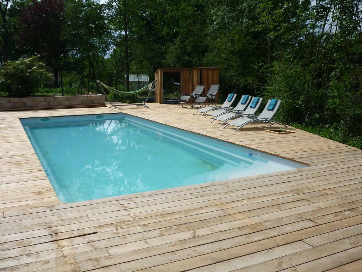 Workshop With Shared Pool For 2-6 In Semur En Auxois, Burgundy ภายนอก รูปภาพ