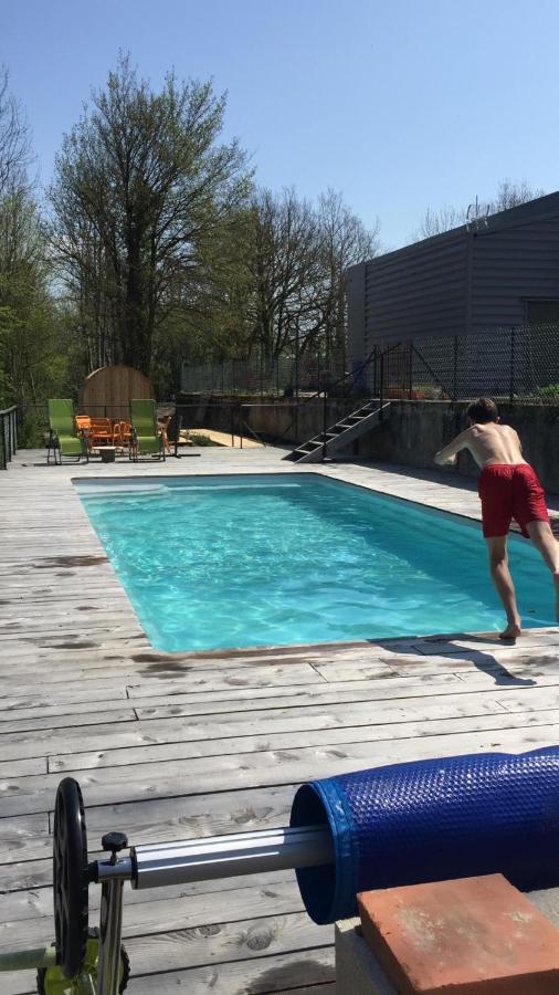 Workshop With Shared Pool For 2-6 In Semur En Auxois, Burgundy ภายนอก รูปภาพ